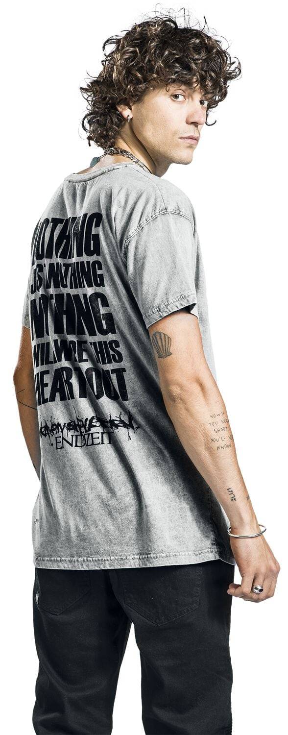 EMP "Endzeit" T-Shirt Grau Von Heaven Shall Burn