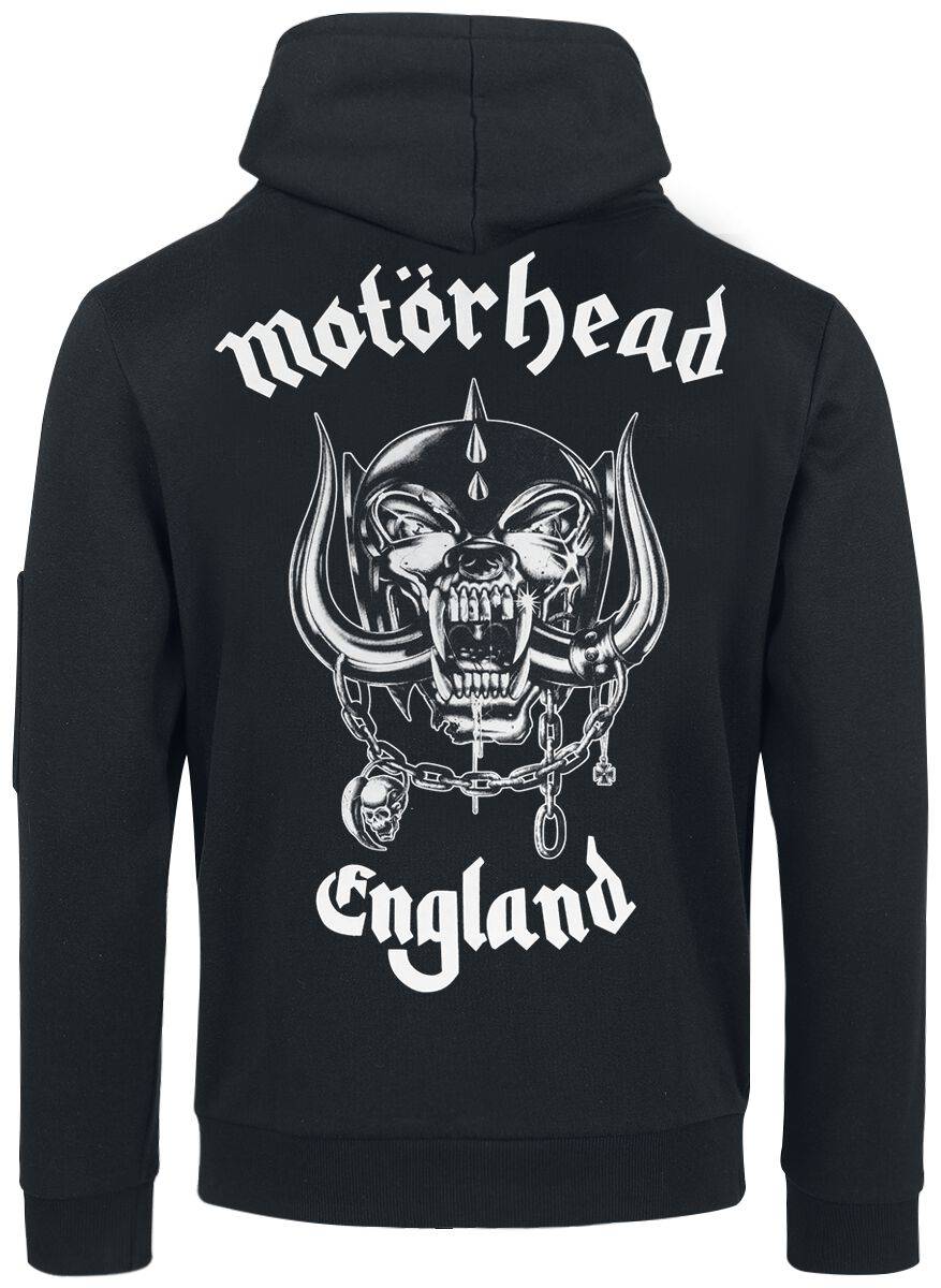 EMP "England" Kapuzenjacke Schwarz Von Motörhead