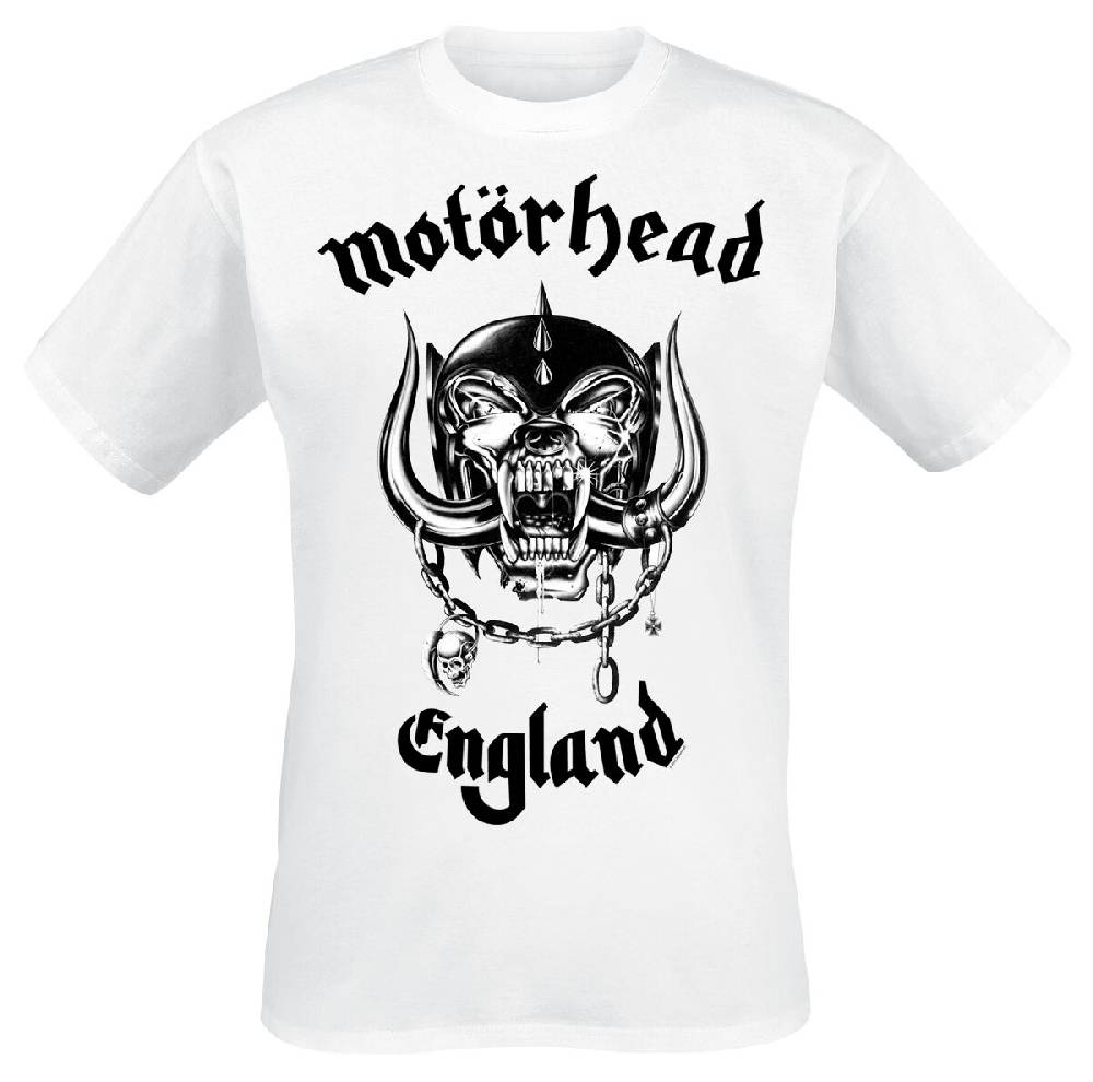 EMP "England" T-Shirt weiß von Motörhead
