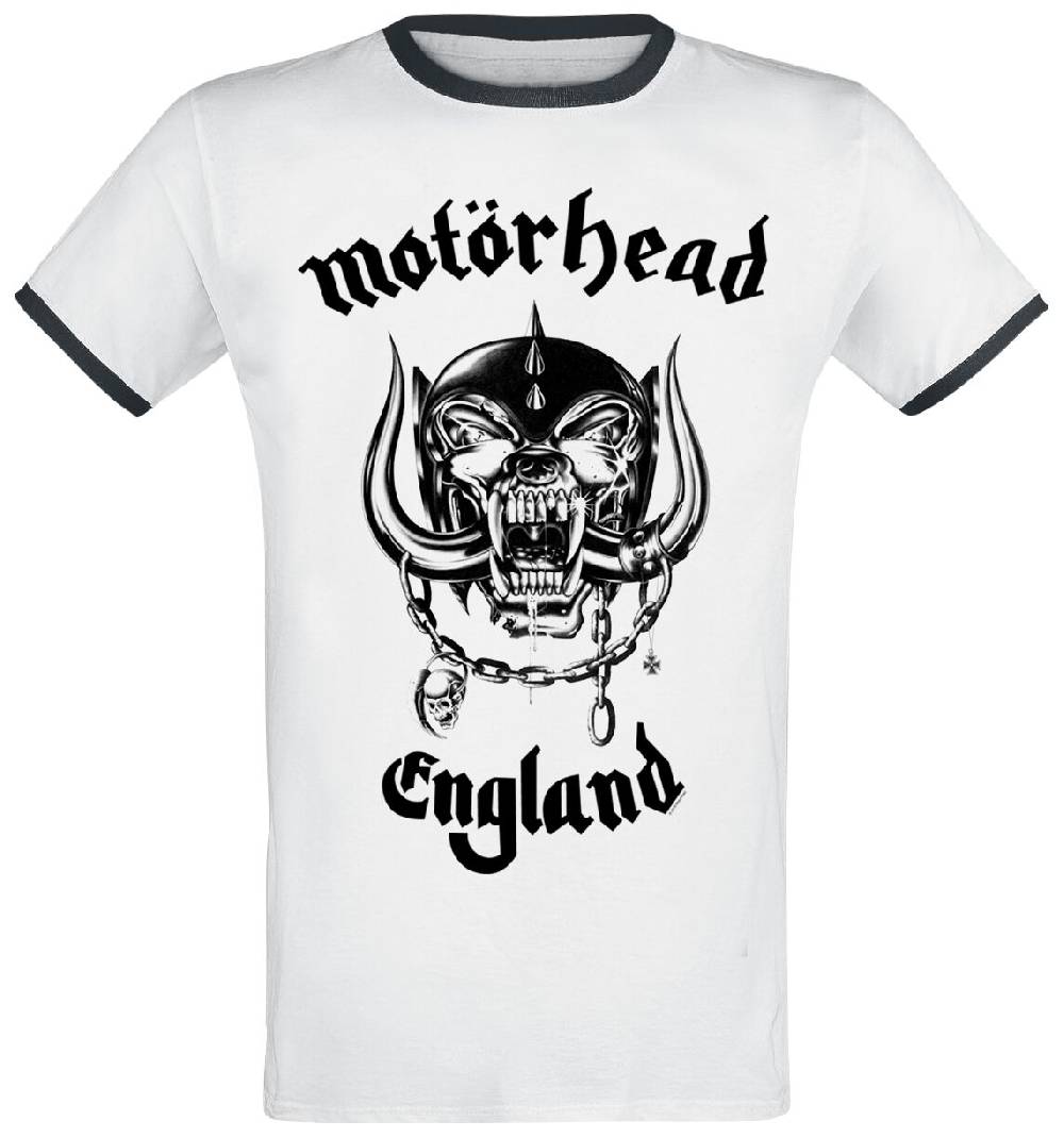 EMP "England" T-Shirt weiß von Motörhead