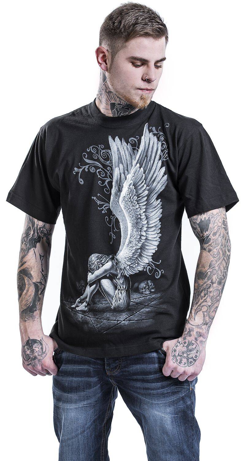 EMP "Enslaved Angel" T-Shirt Schwarz Von Spiral