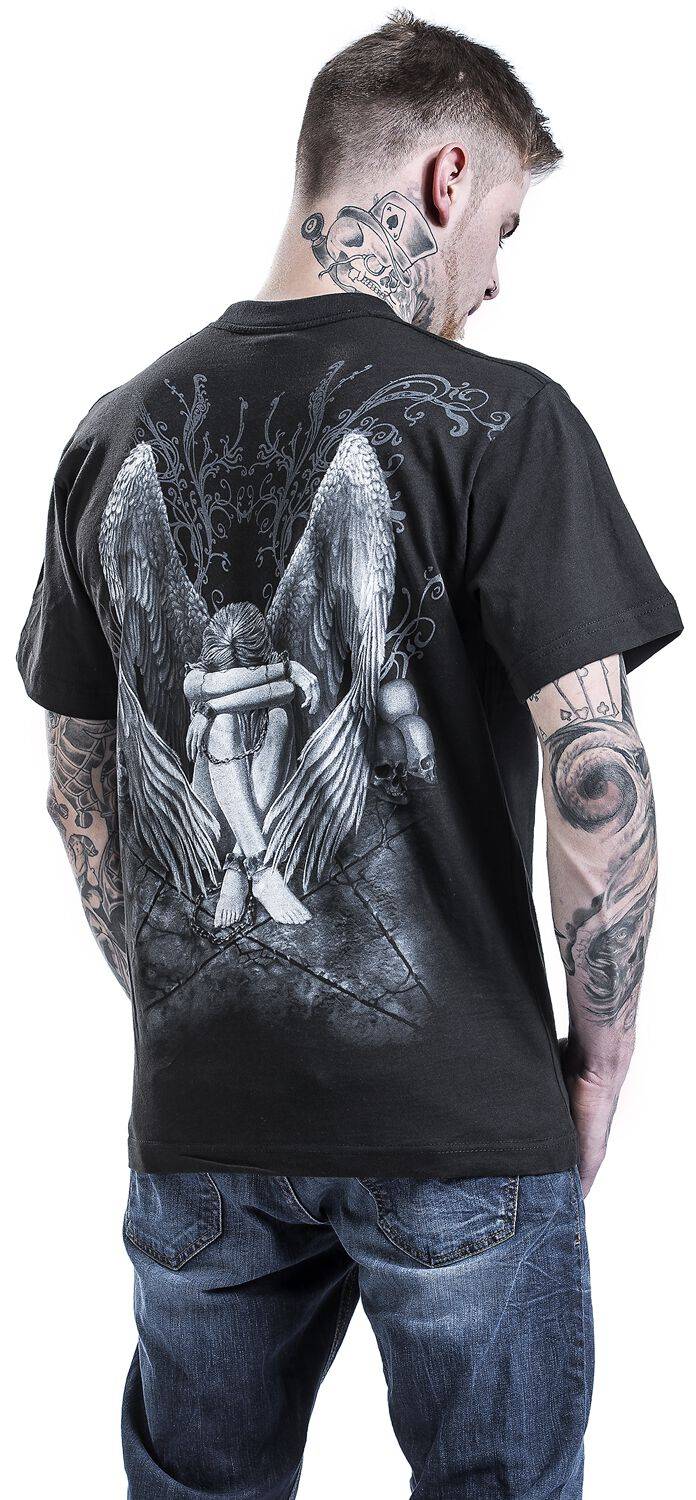 EMP "Enslaved Angel" T-Shirt Schwarz Von Spiral