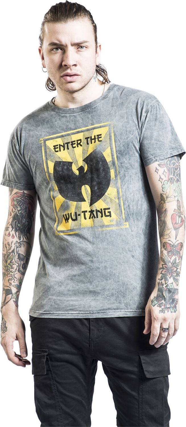EMP "Enter" T-Shirt Grau Von Wu-Tang Clan
