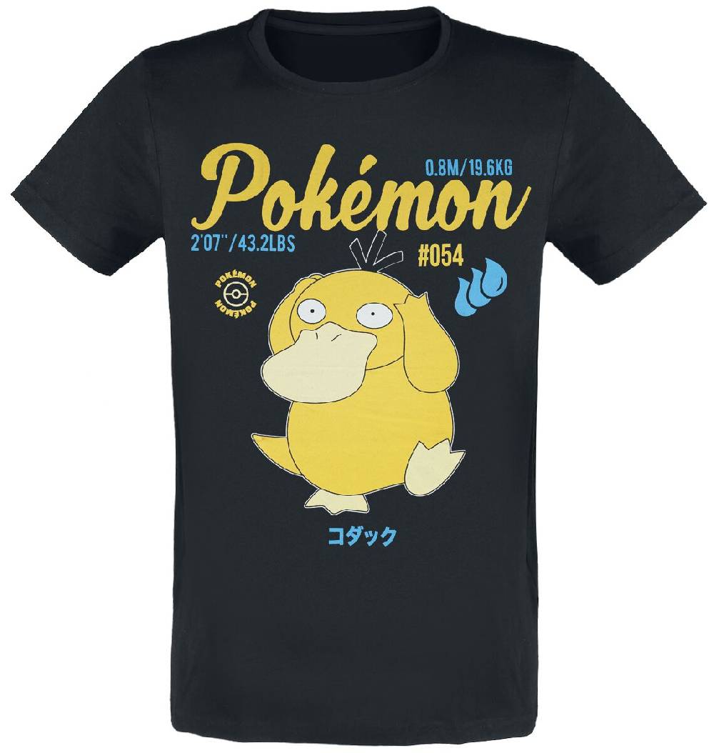 EMP "Enton - Vintage" T-Shirt schwarz von Pokémon