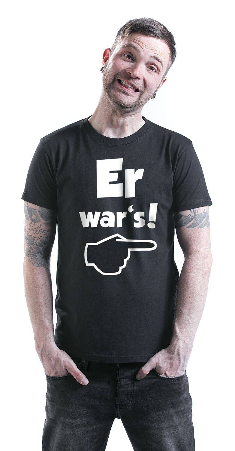 EMP "Er War's!" T-Shirt Schwarz Von Sprüche