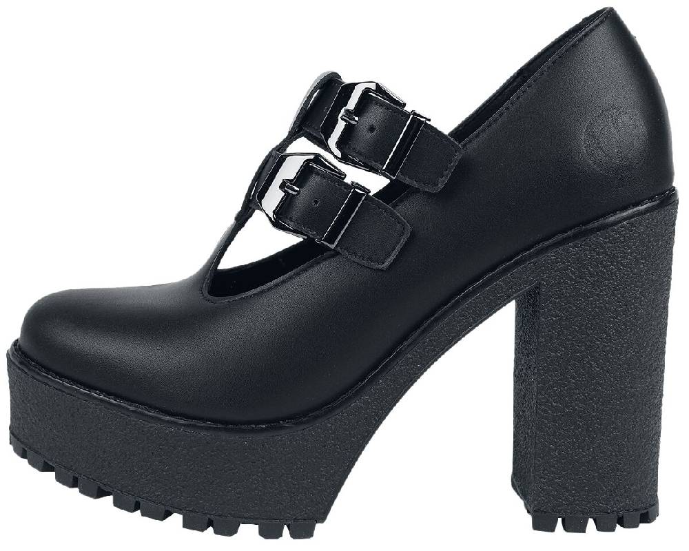 EMP "Erica Vegan" High Heel Schwarz Von Altercore