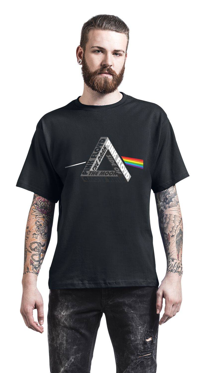 EMP "Escher" T-Shirt Schwarz Von Pink Floyd