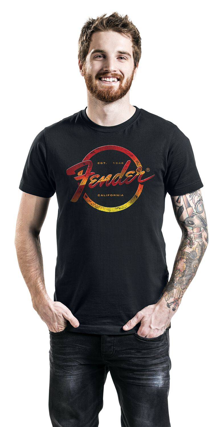 EMP "Est. 1945" T-Shirt Schwarz Von Fender