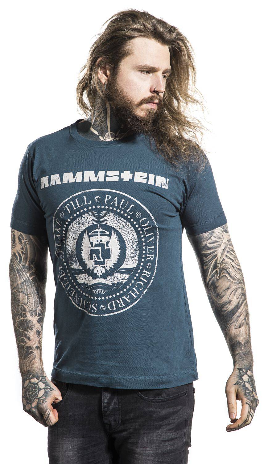 EMP "Est. 1994" T-Shirt Blau Von Rammstein