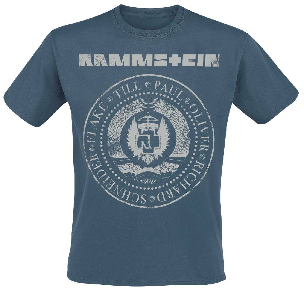 EMP "Est. 1994" T-Shirt blau von Rammstein