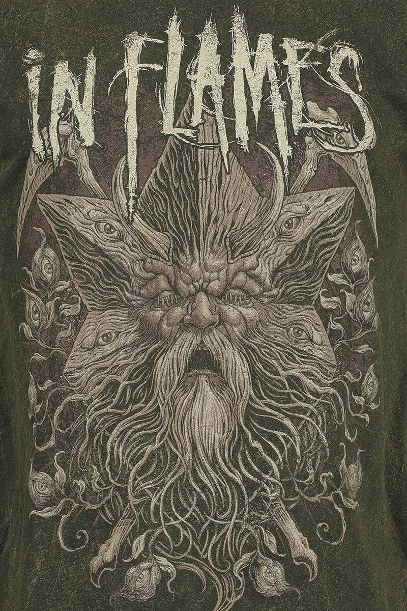 EMP "Eternal Life" T-Shirt Khaki Von In Flames