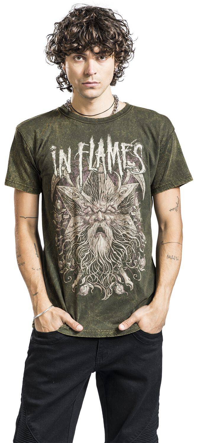 EMP "Eternal Life" T-Shirt Khaki Von In Flames