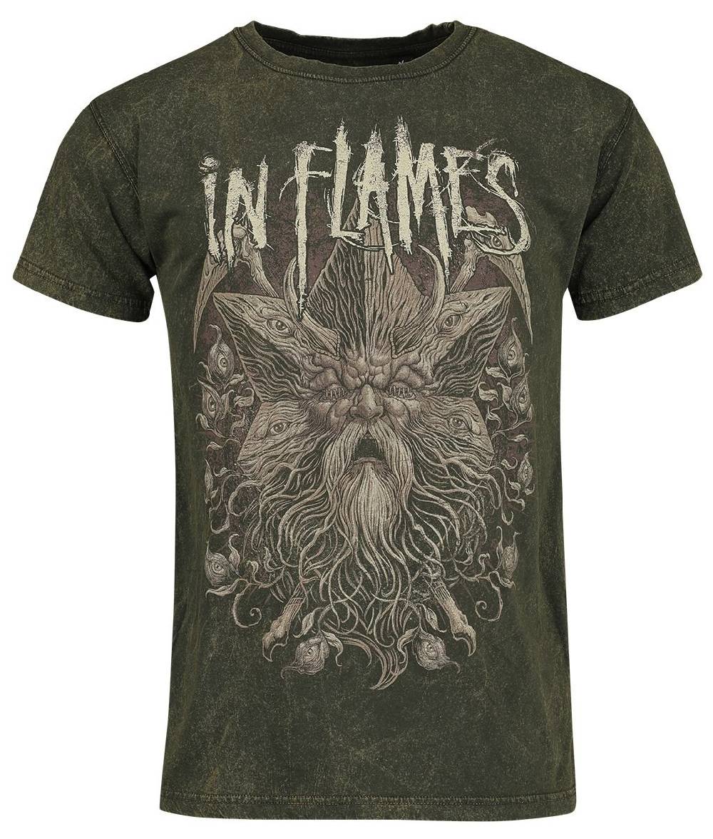 EMP "Eternal Life" T-Shirt khaki von In Flames