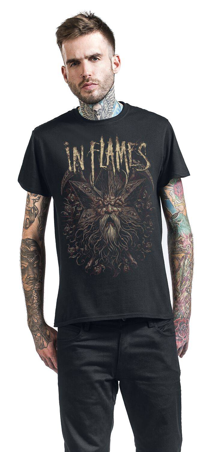 EMP "Eternal Life" T-Shirt Schwarz Von In Flames