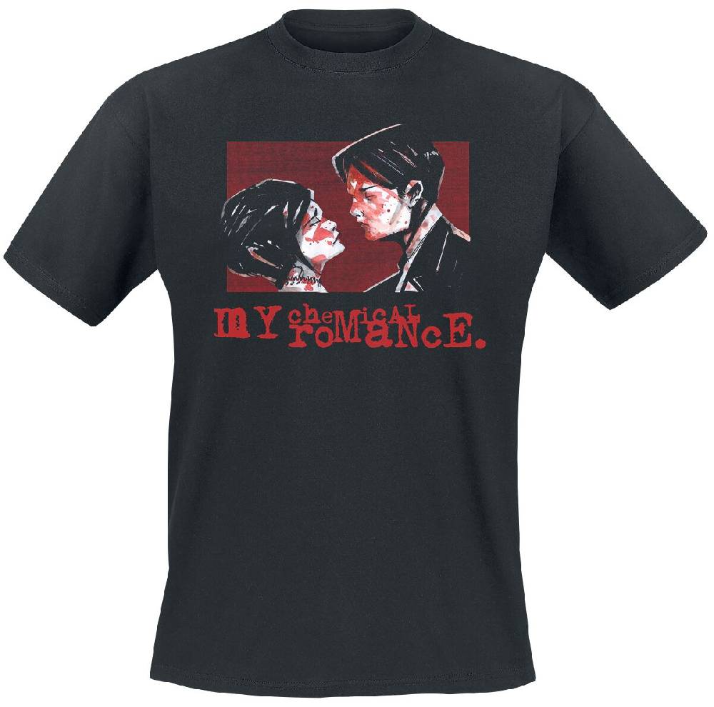 EMP "Faces" T-Shirt schwarz von My Chemical Romance