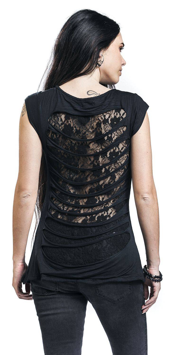 EMP "Fade Top" T-Shirt Schwarz Von Innocent