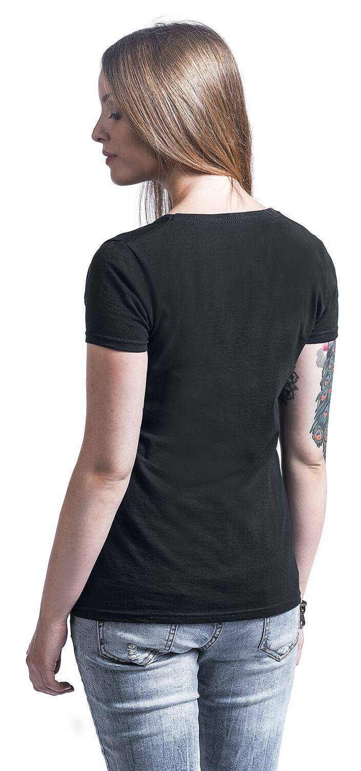 EMP "Faded Faces" T-Shirt Schwarz Von Nirvana