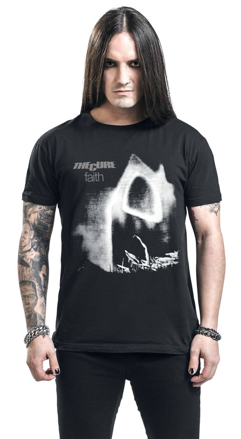 EMP "Faith" T-Shirt Schwarz Von The Cure