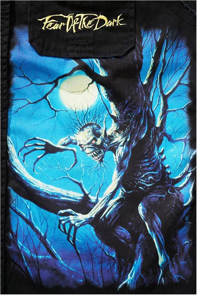 EMP "Fear Of The Dark" Weste Schwarz Von Iron Maiden