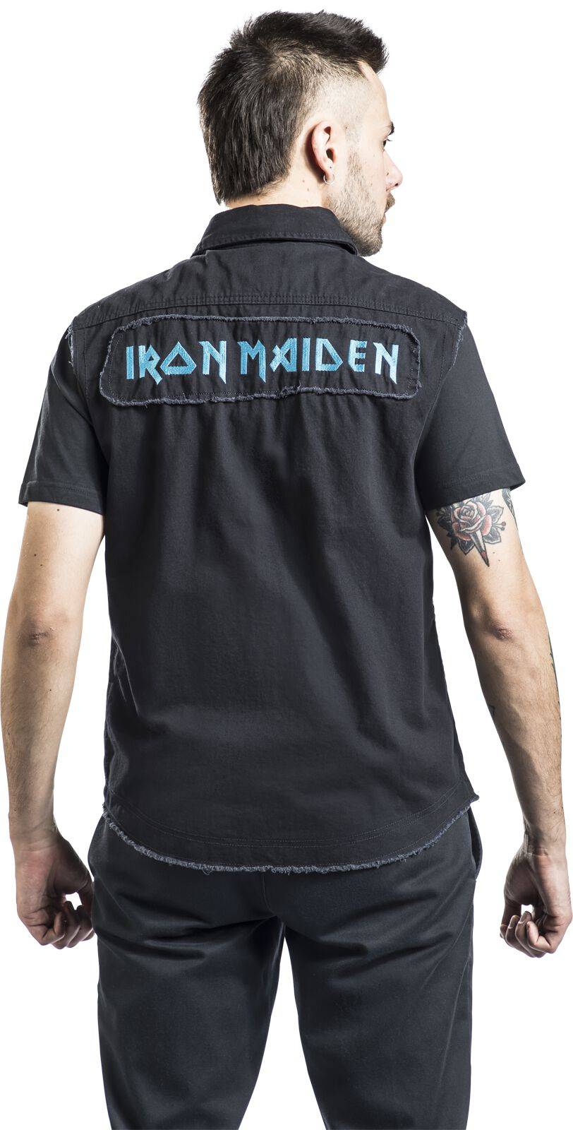 EMP "Fear Of The Dark" Weste Schwarz Von Iron Maiden