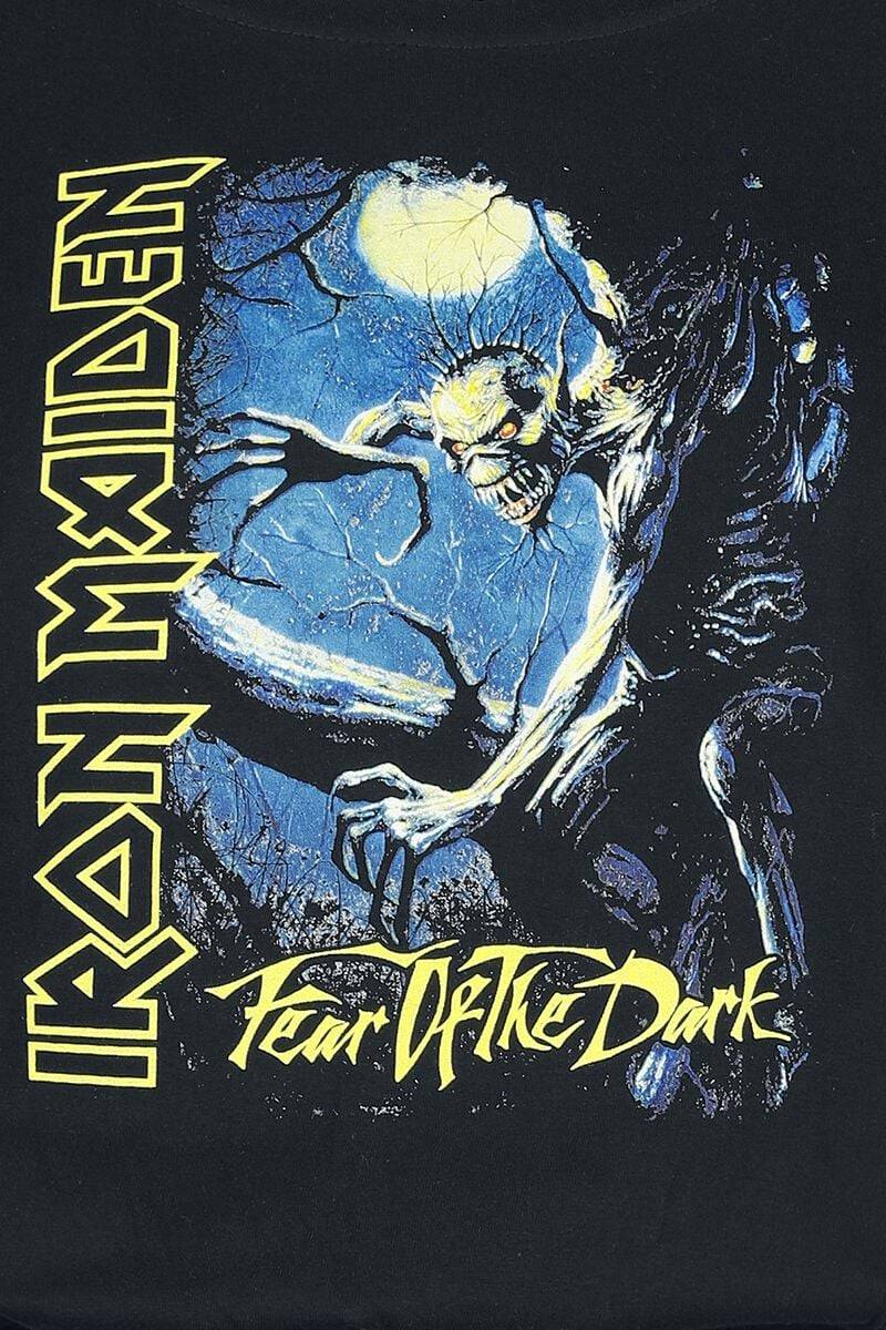 EMP "Fear" T-Shirt Schwarz Von Iron Maiden