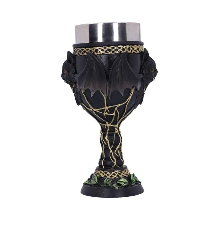EMP "Feline Fang Goblet" Kelch Von Nemesis Now