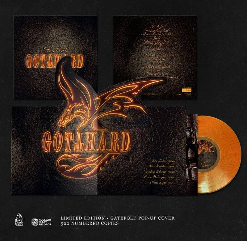 EMP "Firebirth" LP von Gotthard