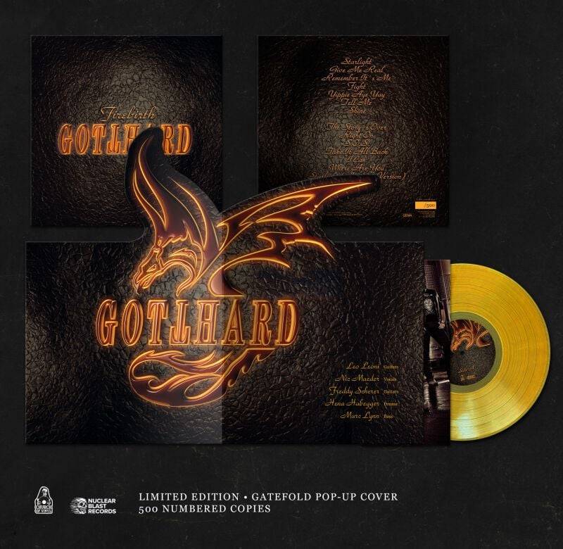EMP "Firebirth" LP von Gotthard