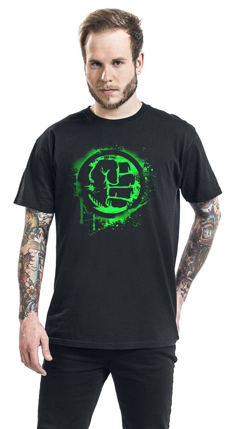EMP "Fist Symbol" T-Shirt Schwarz Von Hulk