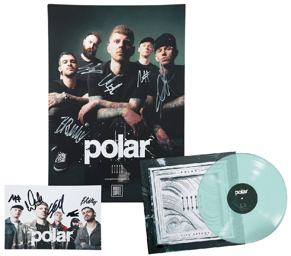 EMP "Five Arrows mit signiertem Poster" LP von Polar