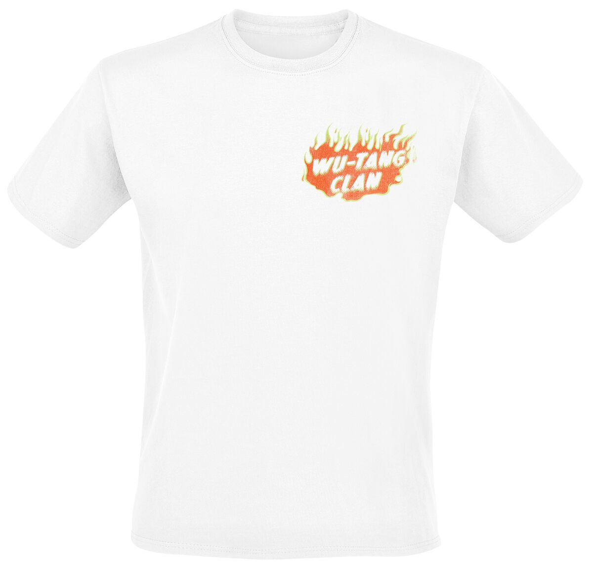 EMP "Flaming Logo" T-Shirt weiß von Wu-Tang Clan