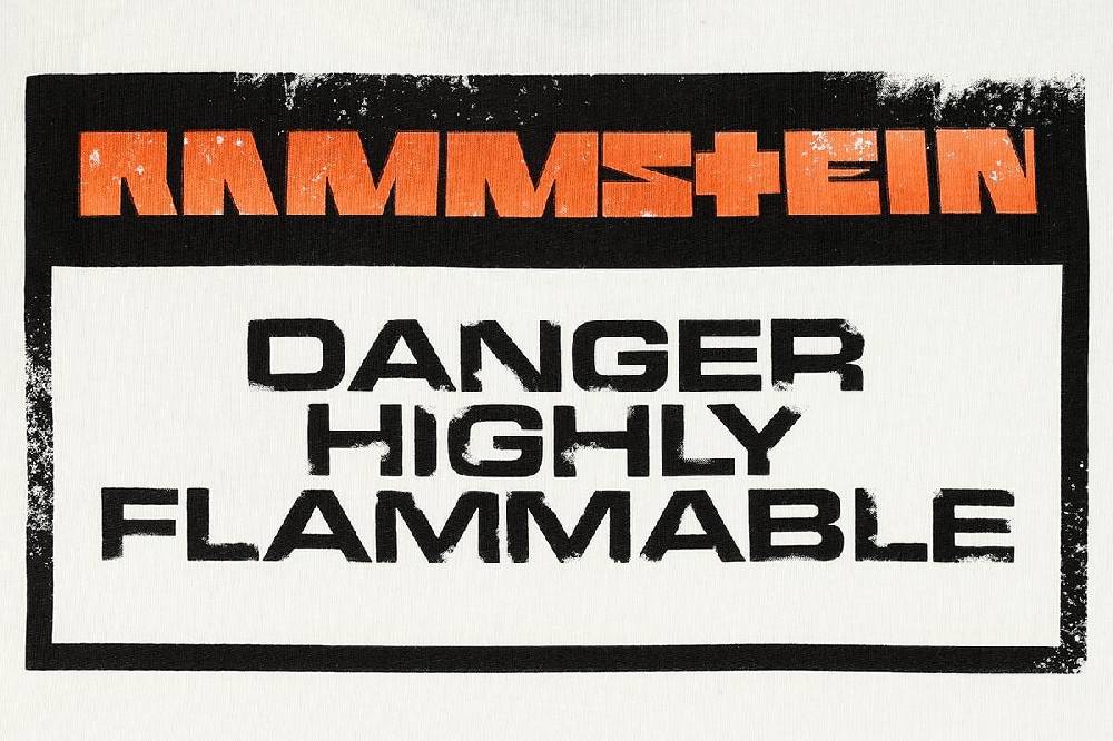 EMP "Flamme" T-Shirt Weiß Von Rammstein