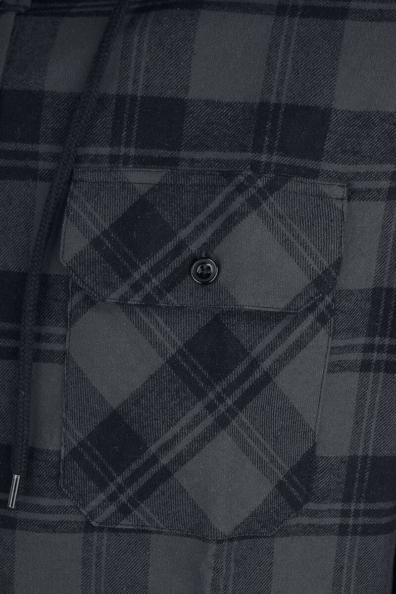 EMP Flanellhemd Schwarz/grau Von RED By EMP