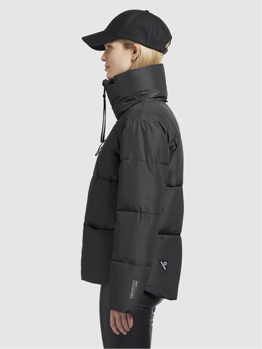 EMP "Flara" Winterjacke Schwarz Von Khujo