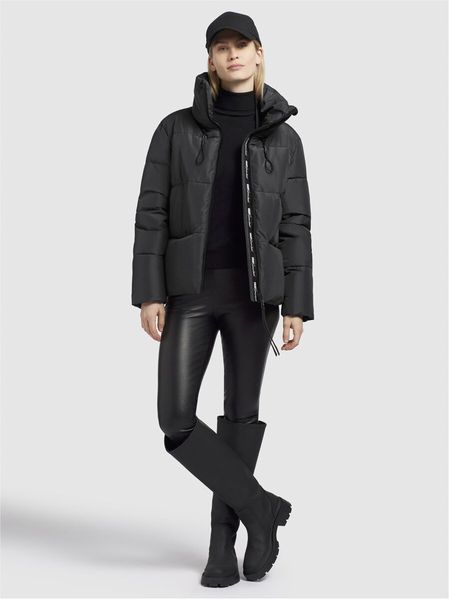 EMP "Flara" Winterjacke Schwarz Von Khujo