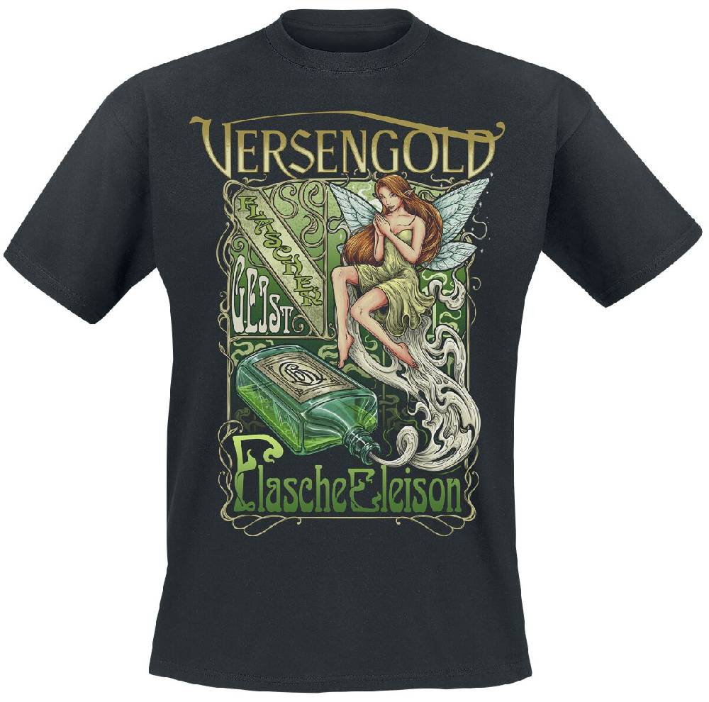 EMP "Flaschengeist" T-Shirt schwarz von Versengold