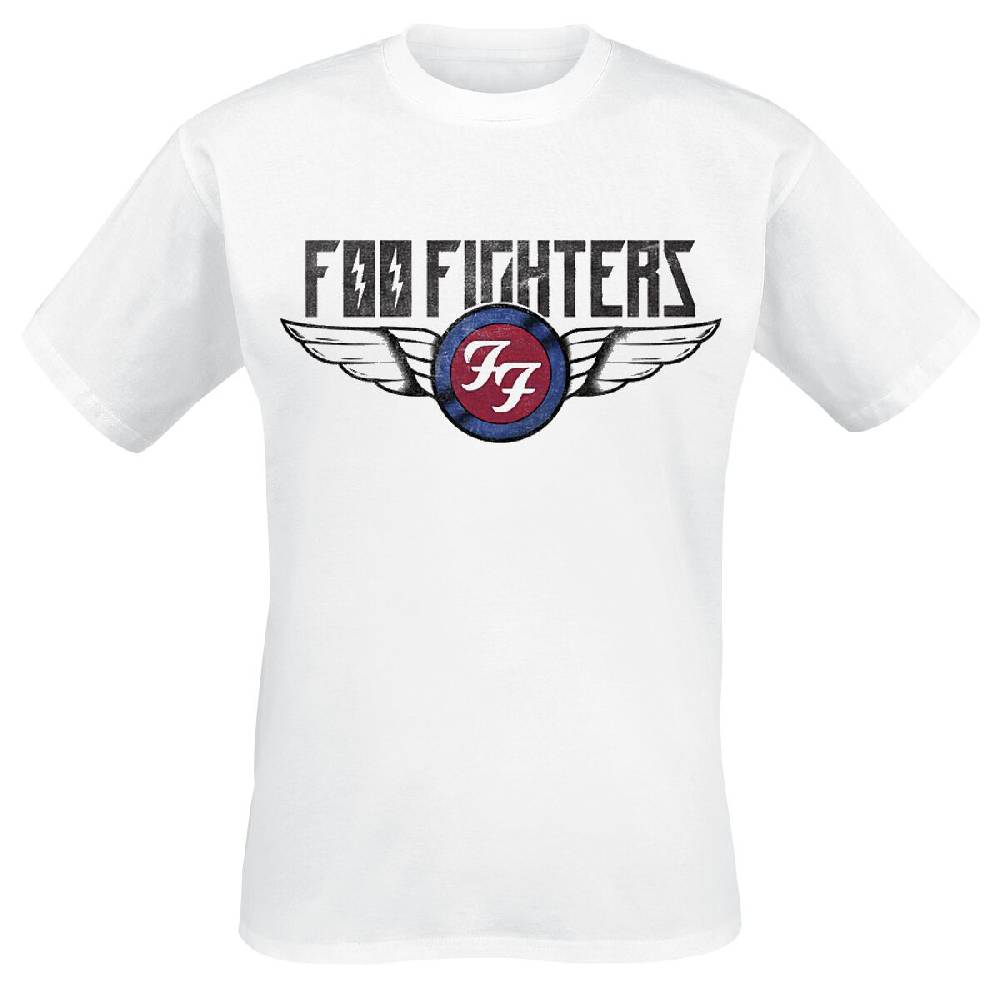 EMP "Flash Wings" T-Shirt weiß von Foo Fighters