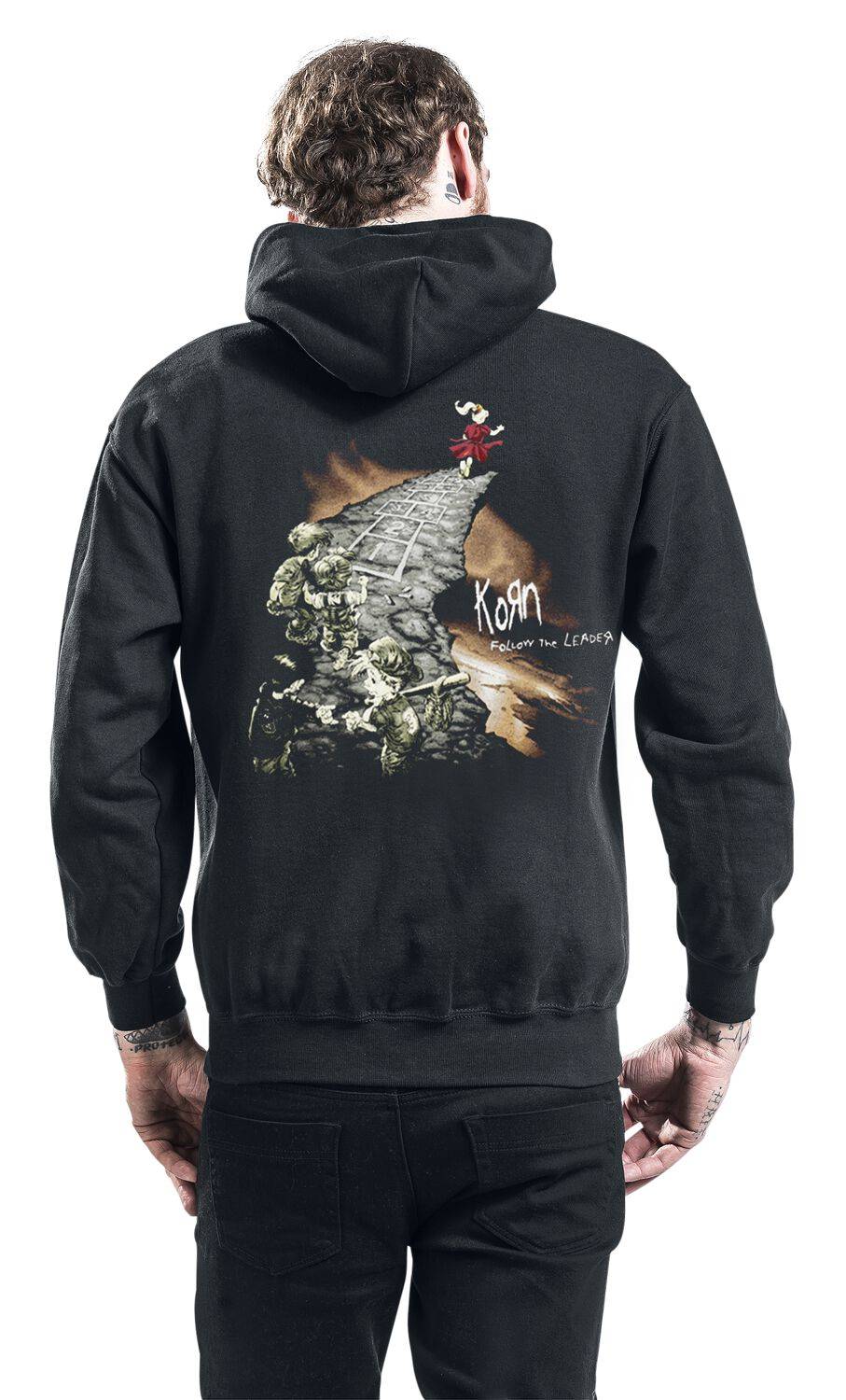 EMP "Follow Cliff" Kapuzenpullover Schwarz Von Korn