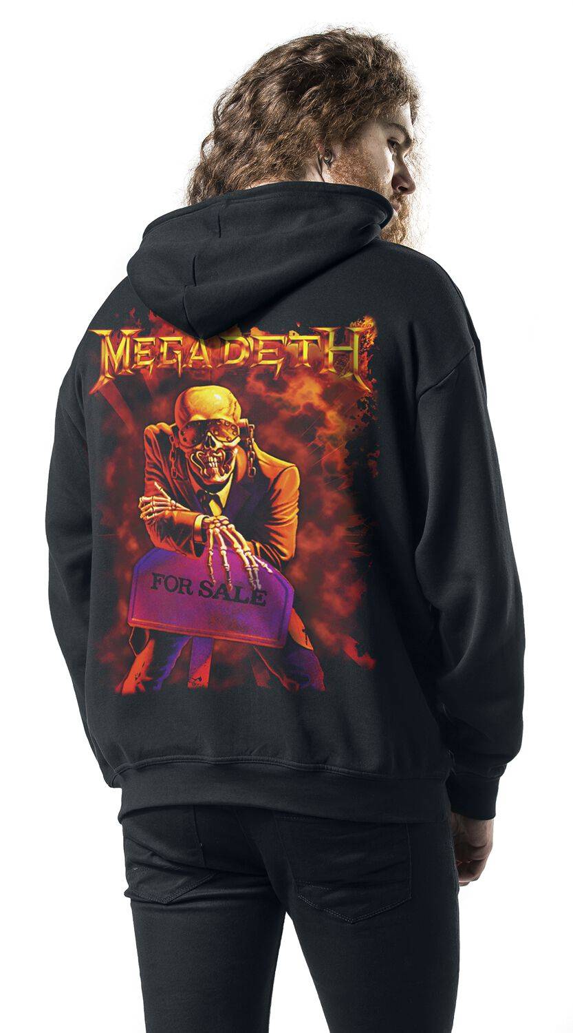 EMP "For Sale" Kapuzenpullover Schwarz Von Megadeth
