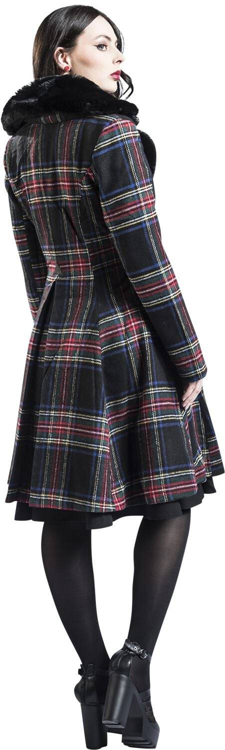 EMP "Forester Coat" Mantel Multicolor Von Hell Bunny
