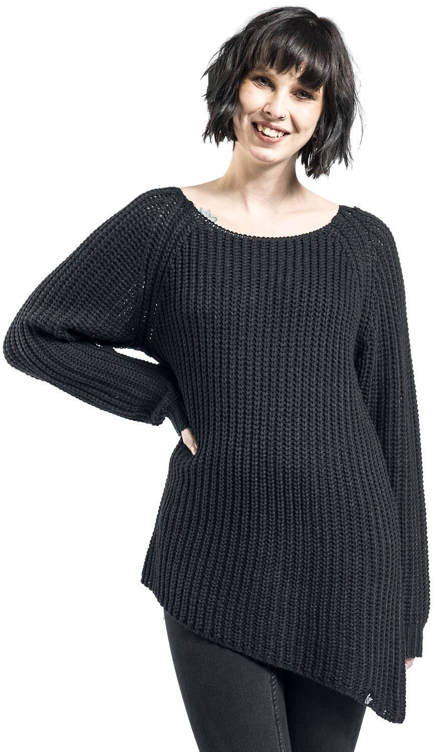 EMP "Freda" Sweatshirt Schwarz Von Forplay
