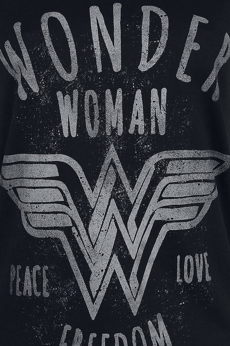 EMP "Freedom" T-Shirt Schwarz Von Wonder Woman