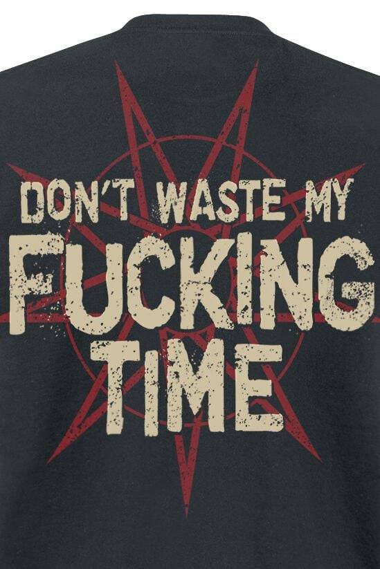 EMP "Fuck Me Up" T-Shirt Schwarz Von Slipknot