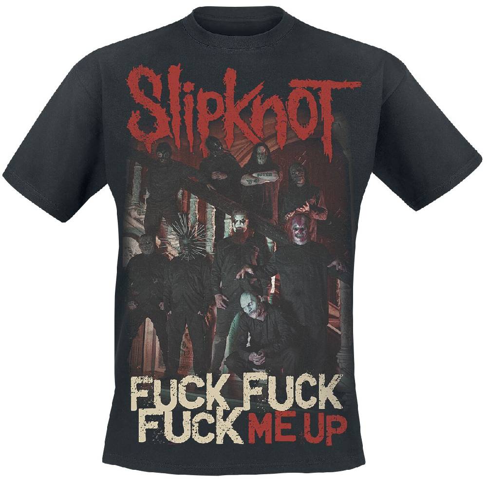 EMP "Fuck Me Up" T-Shirt schwarz von Slipknot