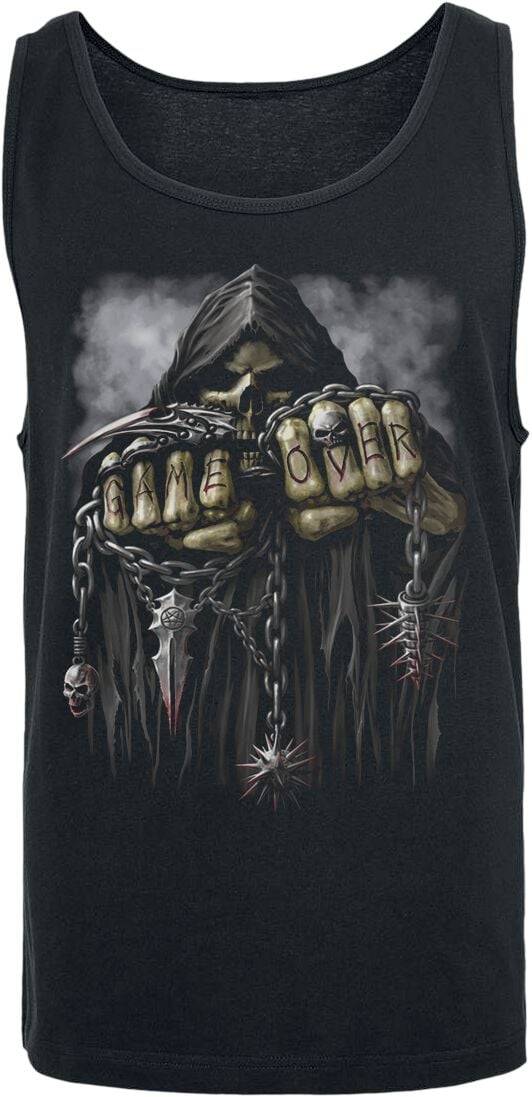 EMP "Game Over" Tank-Top schwarz von Spiral