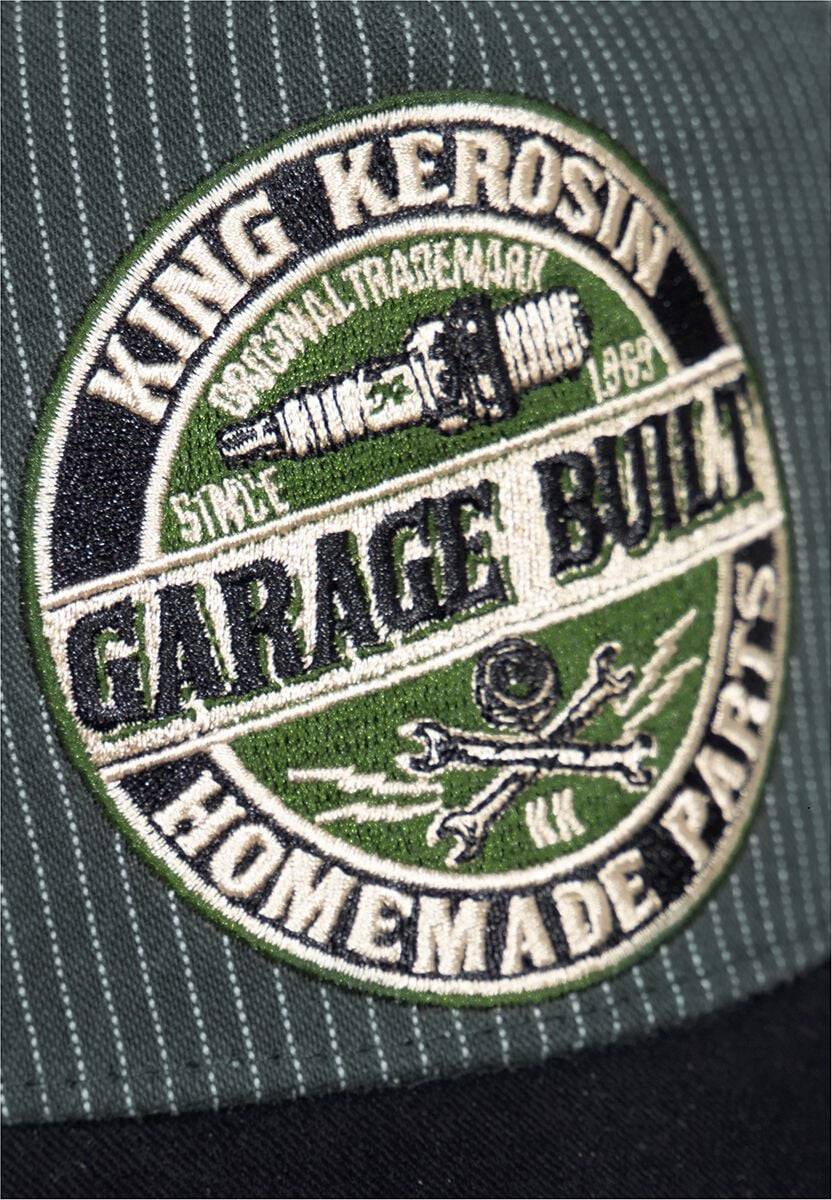EMP "GARAGE" Cap Grün/schwarz Von King Kerosin