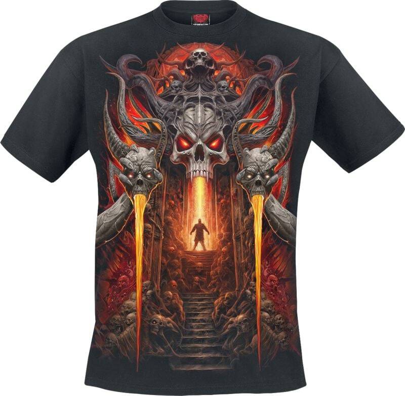 EMP "Gates Of Hell" T-Shirt schwarz von Spiral