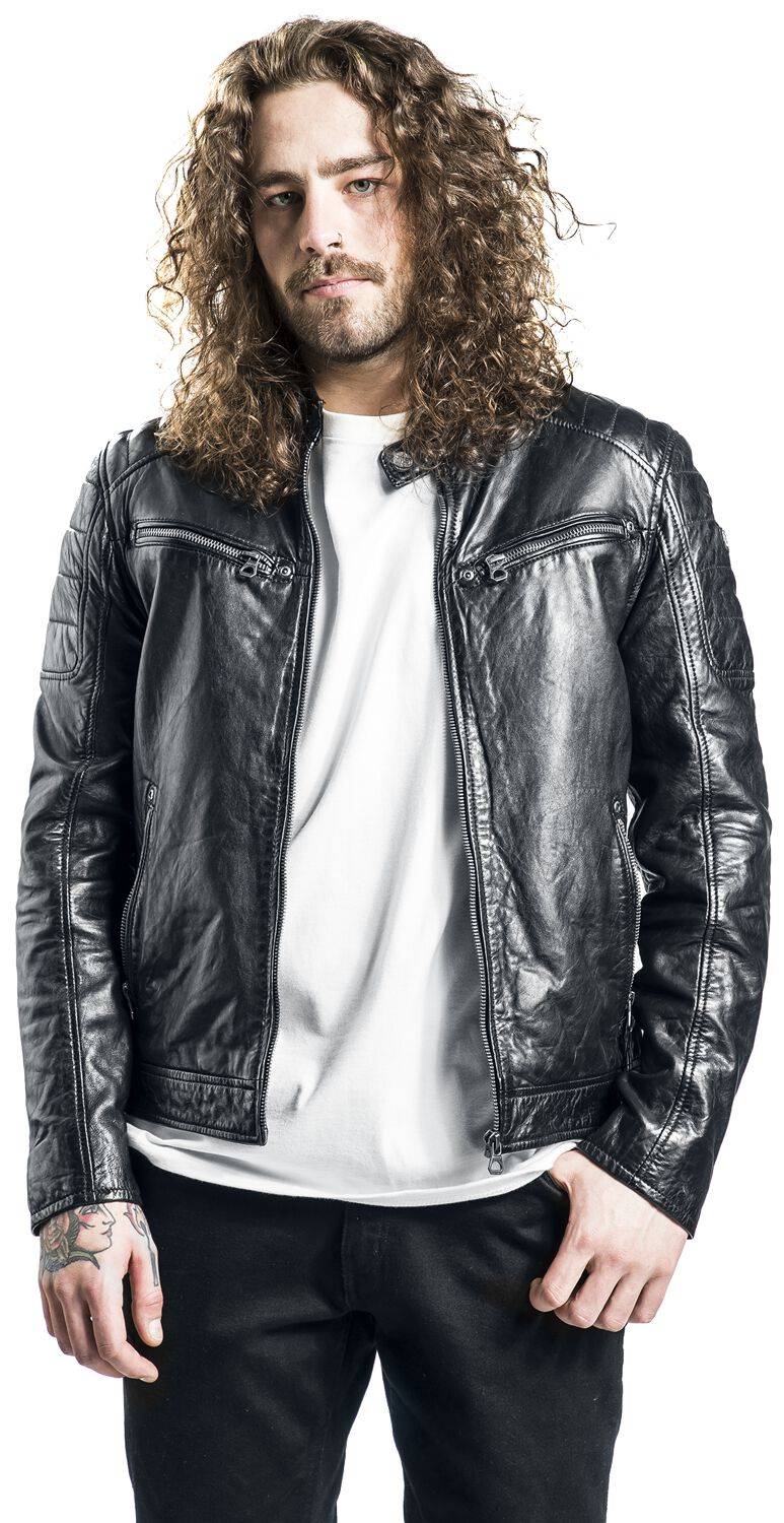 EMP "GB Derry Laorv" Lederjacke Schwarz Von Gipsy