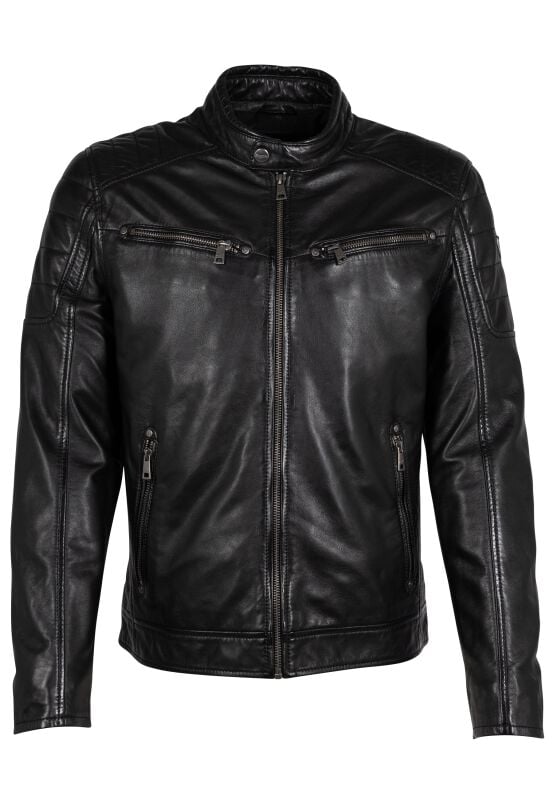 EMP "GB Derry Laorv" Lederjacke schwarz von Gipsy