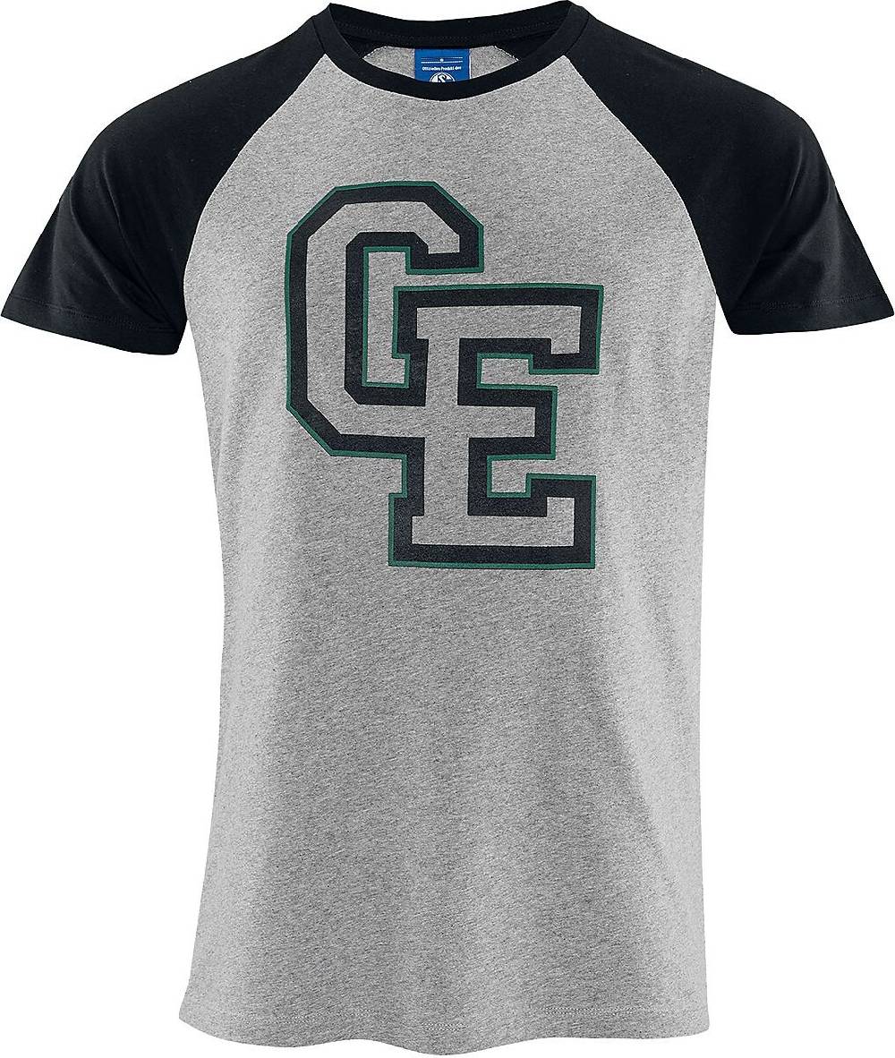EMP "GE" T-Shirt grau/schwarz von FC Schalke 04